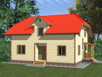 Каркасный дом 9х11 | Строительство домов в Ленинградской области